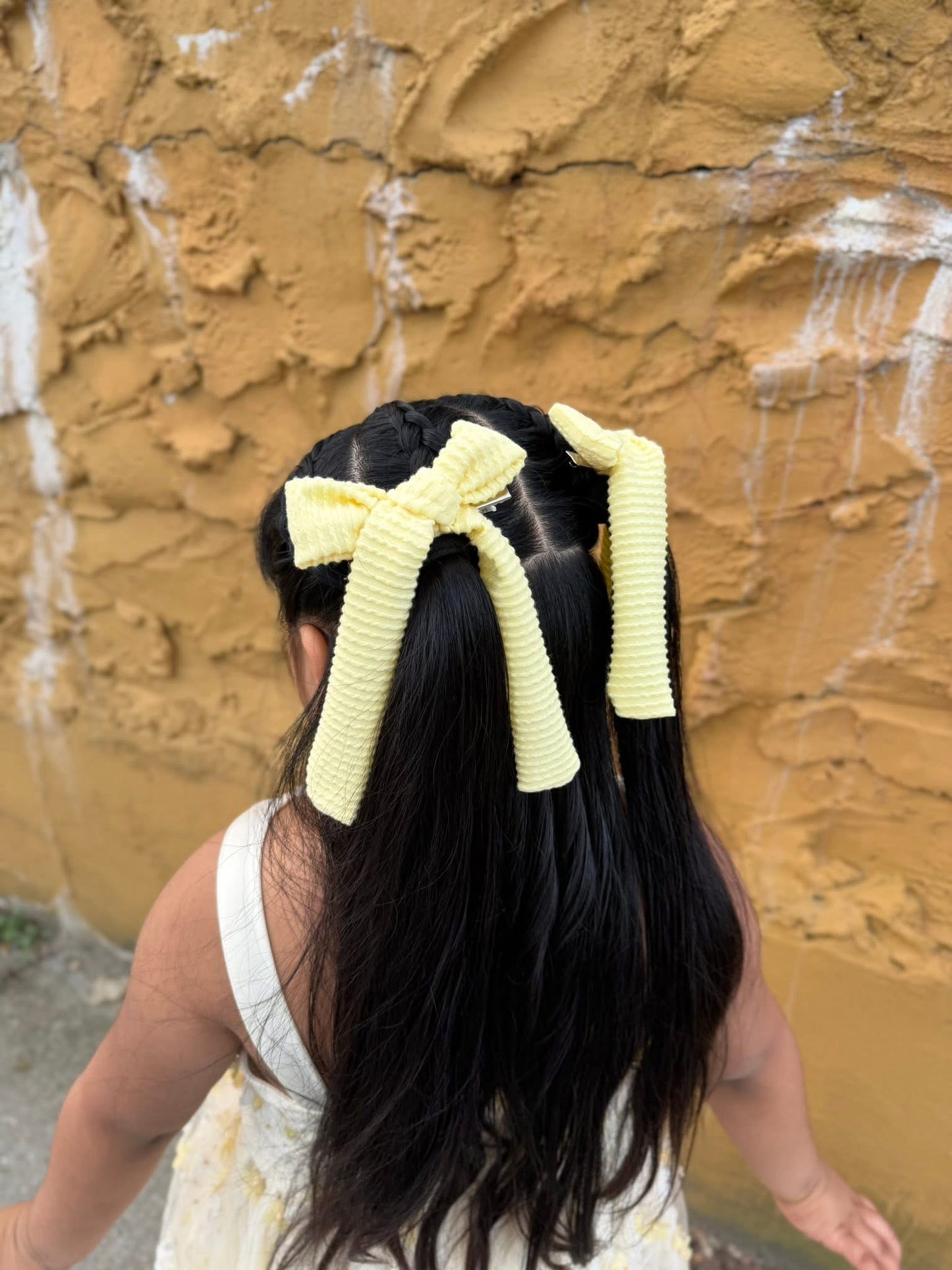 Pastel Yellow Rib