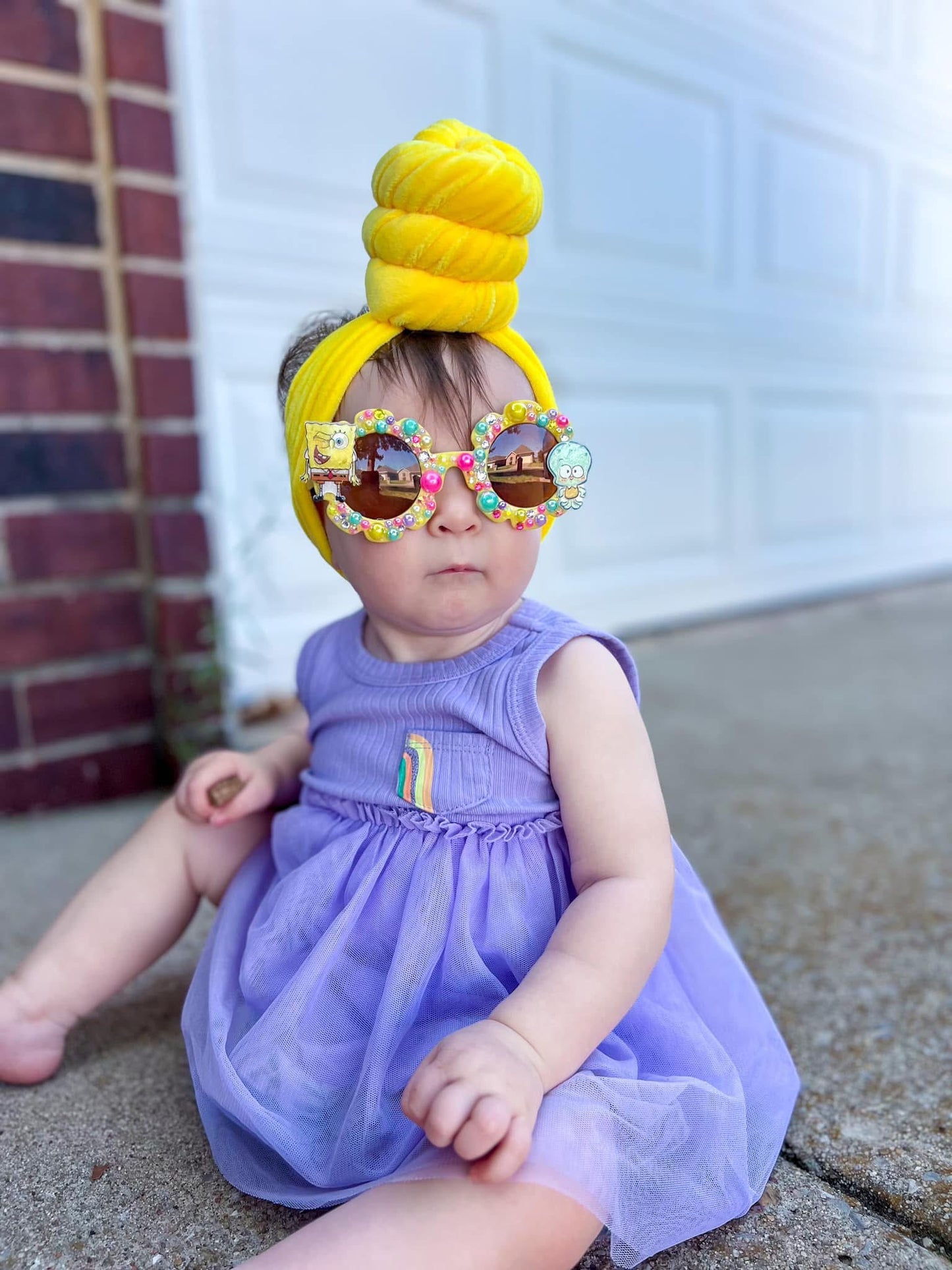 Bright Yellow Velvet