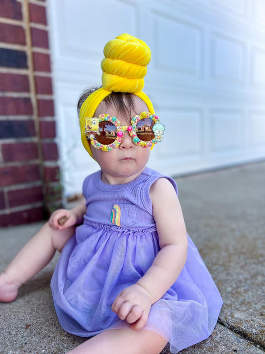 Bright Yellow Velvet